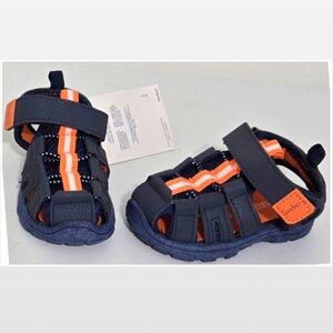 New Gerber Shoes Baby Boys Size 4 Prewalk Blue Closed Toe Ankle Strap NWT